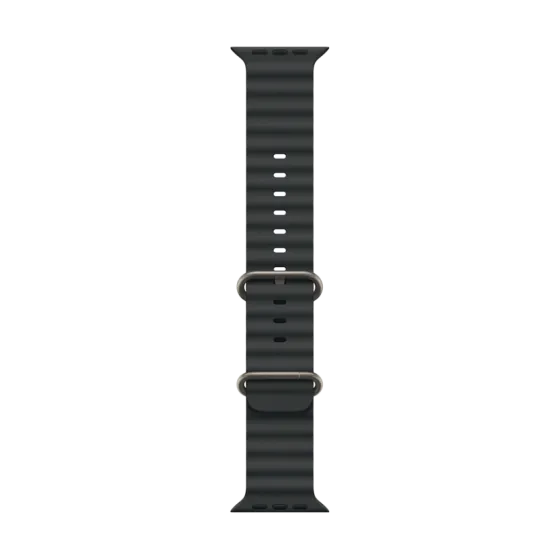 Ремінець Apple Watch 49 мм Black Natural Ocean Band