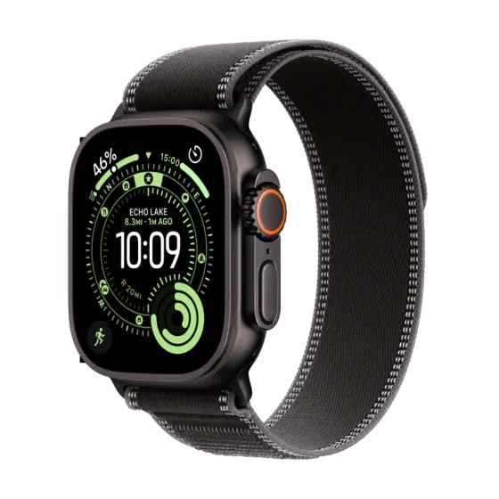 Годинник Apple Watch Ultra 3 49 мм Black Titanium, BC Trail Loop M/L