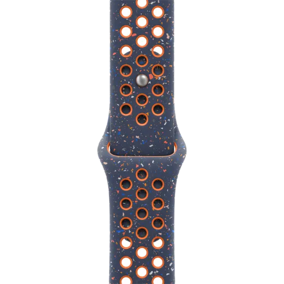 40mm Blue Flame Nike Sport Band - M/L