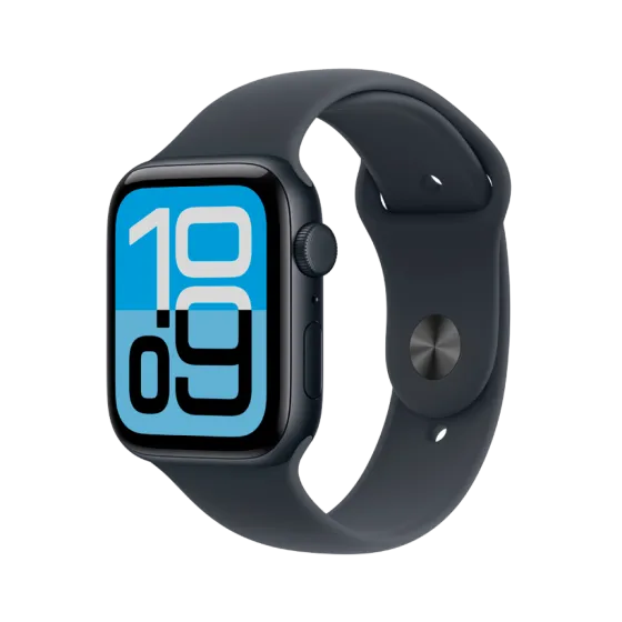 Годинник Apple Watch SE 3 44 мм Midnight Aluminium, Midnight Sport Band M/L, GPS + Cellular