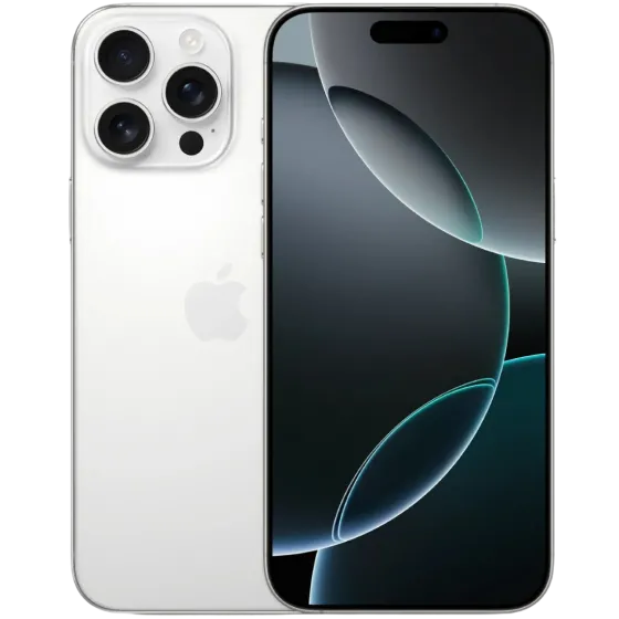 Смартфон Apple iPhone 16 Pro Max (Вживаний) 256GB White Titanium B+ eSIM