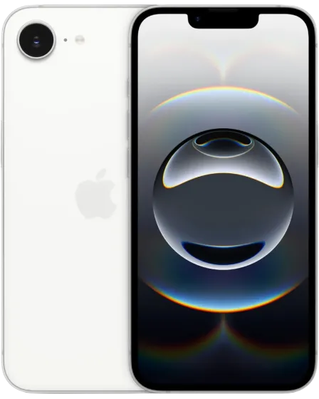 Смартфон Apple iPhone 16e (Вживаний) 256GB White B+ eSIM