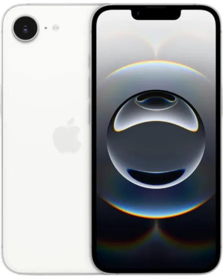 Смартфон Apple iPhone 16e (Вживаний) 128GB White C+ eSIM