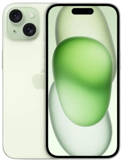 Смартфон Apple iPhone 15 (Вживаний) 256GB Green C+ eSIM