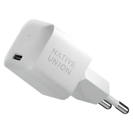 Зарядний пристрій Native Union Fast GaN PD 30W USB-C White