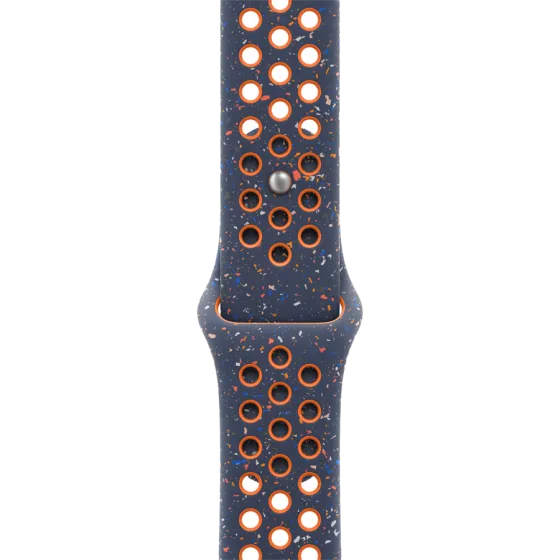 46mm Blue Flame Nike Sport Band - M/L