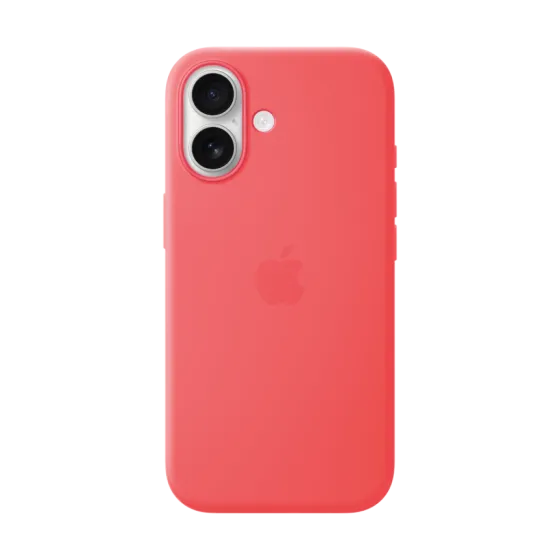 Силіконовий чохол Apple iPhone 17 Bright Guava