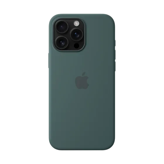 Силіконовий чохол Apple iPhone 16 Pro Max Lake Green