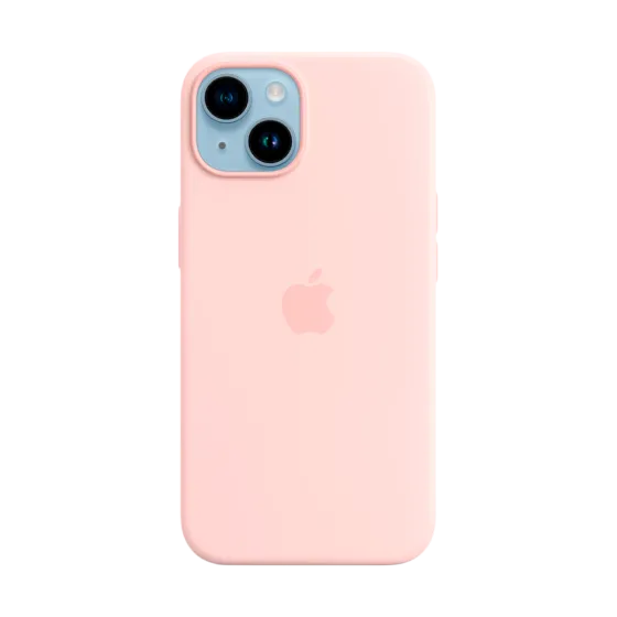 Чохол Apple iPhone 14 Silicone Case MagSafe - Chalk Pink