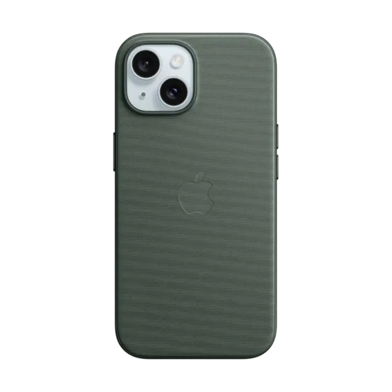 Чохол Apple iPhone 15 Finewoven Green
