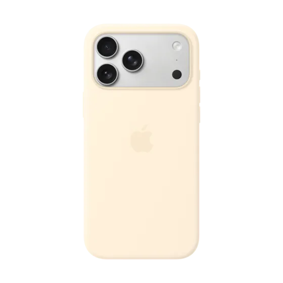 Силіконовий чохол Apple iPhone 17 Pro Max Vanilla