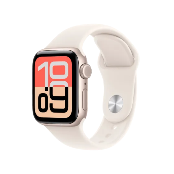 Годинник Apple Watch SE 3 40 мм Silver Aluminium, Silver Sport Band S/M, GPS + Cellular