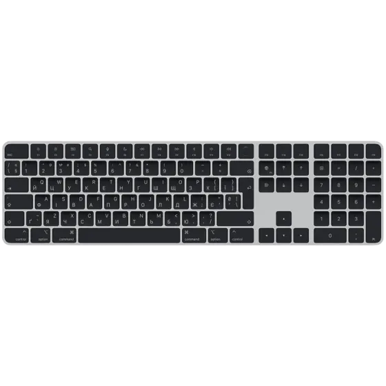 Клавіатура Apple Magic Keyboard Touch ID Num Key Black