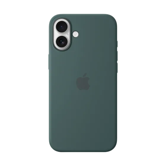 Силіконовий чохол Apple iPhone 16 Plus Lake Green