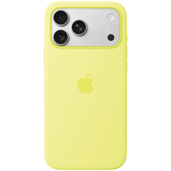 Силіконовий чохол Apple iPhone 17 Pro Max Neon Yel