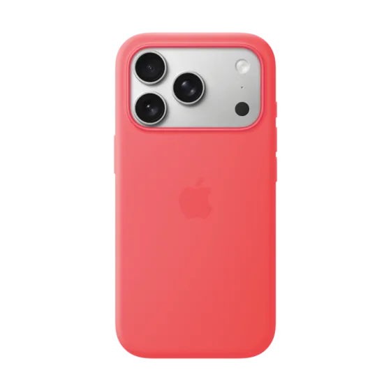 Силіконовий чохол Apple iPhone 17 Pro Bright Guava