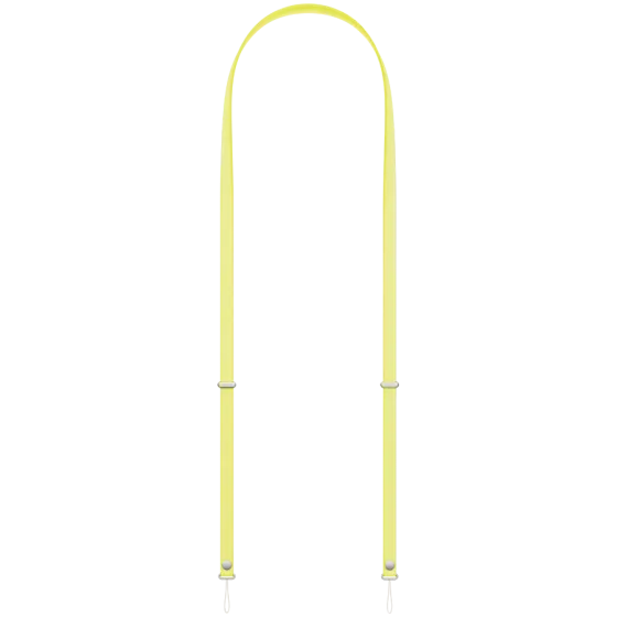 Apple Crossbody Strap - Neon Yellow