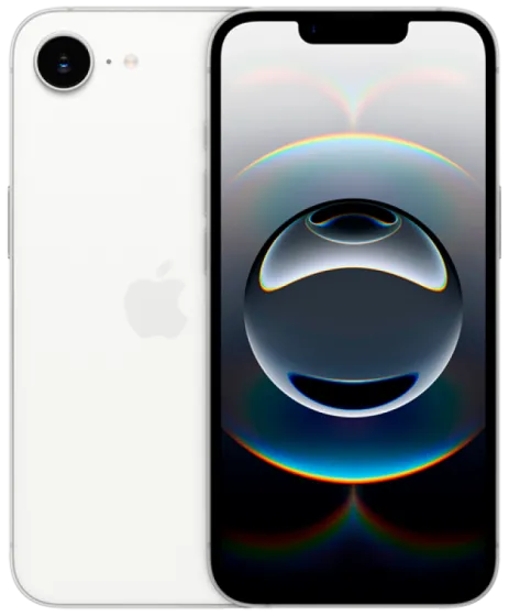Смартфон Apple iPhone 16E 128GB White