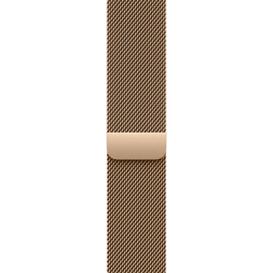 Ремінець Apple Watch 46 мм Gold Milanese Loop S/M