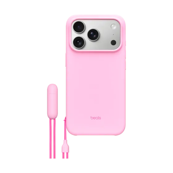 Чохол Beats iPhone 17 Pro Kickstand Case MagSafe and Camera Control - Pebble Pink