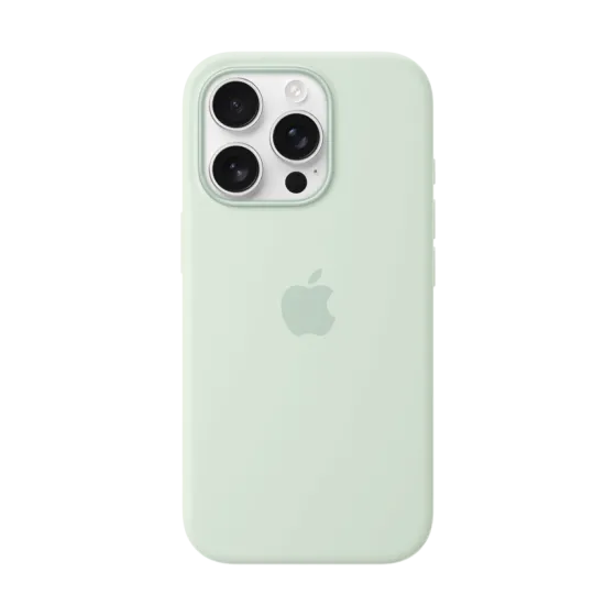 Силіконовий чохол Apple iPhone 16 Pro Aquamarine