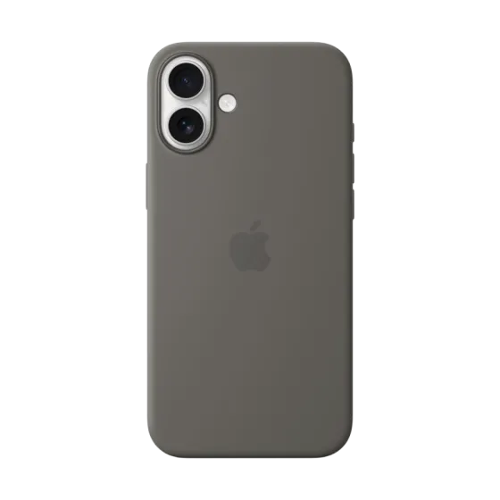 Силіконовий чохол Apple iPhone 16 Plus Stone Gray