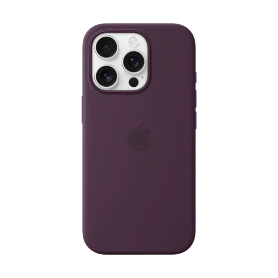 Силіконовий чохол Apple iPhone 16 Pro Plum