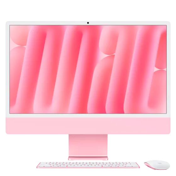 Комп’ютер Apple iMac 24 M4 10-core CPU 10-core GPU 32GB 2TB SSD Nano-texture Pink