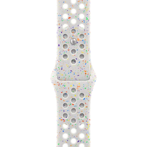 Ремінець Apple Watch 40 мм Pure Platinum Nike Sport Band S/M