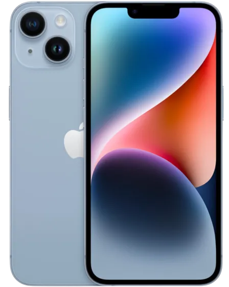 Смартфон Apple iPhone 14 (Вживаний) 256GB Blue A+ eSIM