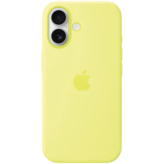 Силіконовий чохол Apple iPhone 17 Neon Yellow