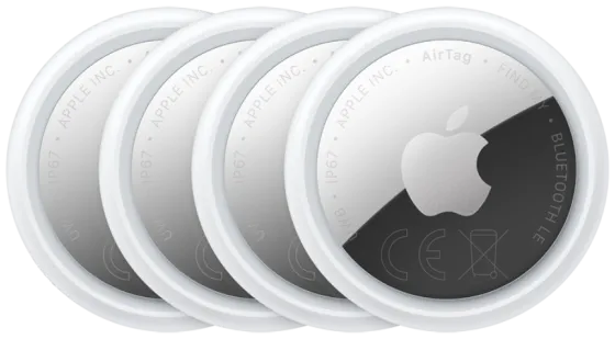 Трекер Apple AirTag (2nd generation) 4 Pack