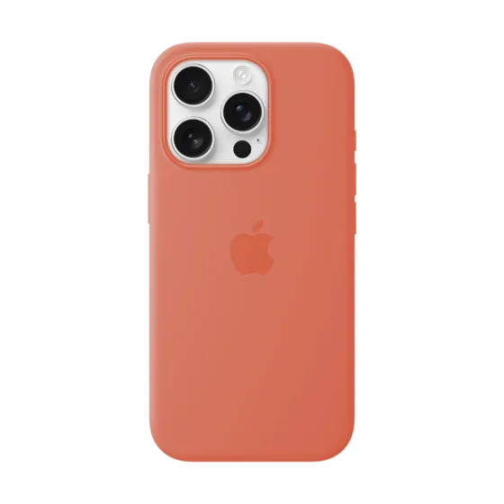Силіконовий чохол Apple iPhone 16 Pro Tangerine