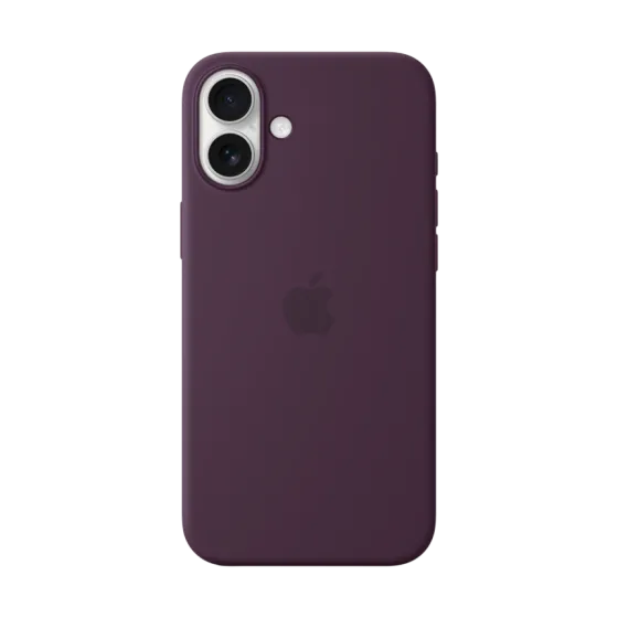 Силіконовий чохол Apple iPhone 16 Plus Plum