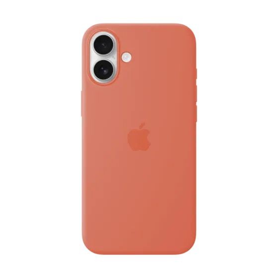 Чохол Apple iPhone 16 Plus Silicone Case MagSafe Tangerine