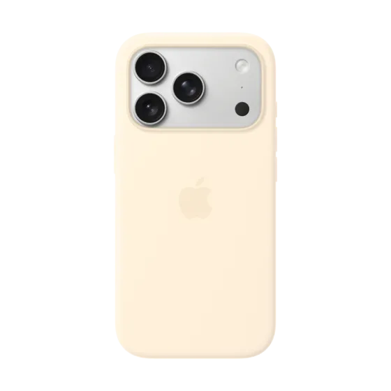 Силіконовий чохол Apple iPhone 17 Pro Vanilla