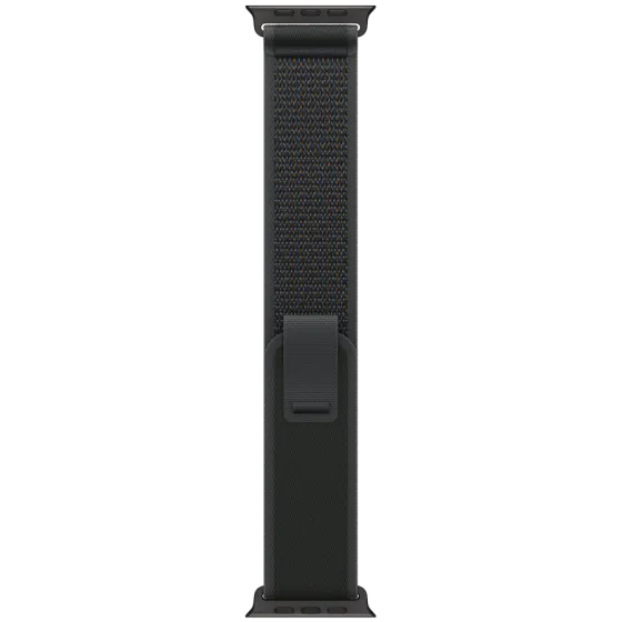 Ремінець Apple Watch 49 мм Black Black Trail Loop M/L