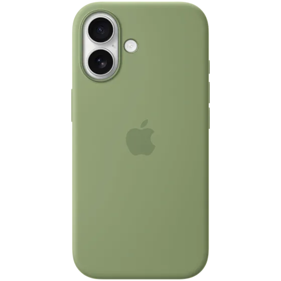 Силіконовий чохол Apple iPhone 17 Light Moss