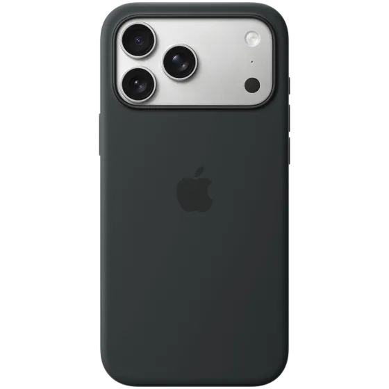 Силіконовий чохол Apple iPhone 17 Pro Max Black