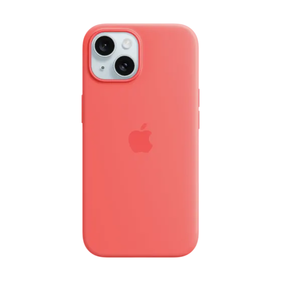 Силіконовий чохол Apple iPhone 15 Guava