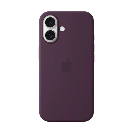 Силіконовий чохол Apple iPhone 16 Plum