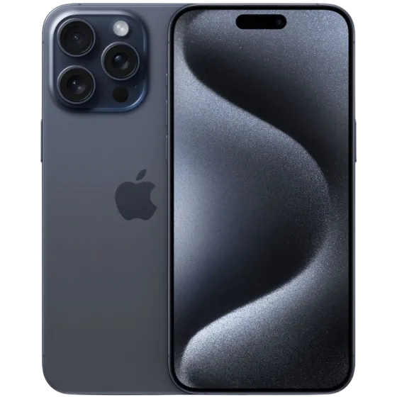 Смартфон Apple iPhone 15 Pro (Вживаний) 1TB Blue Titanium A+