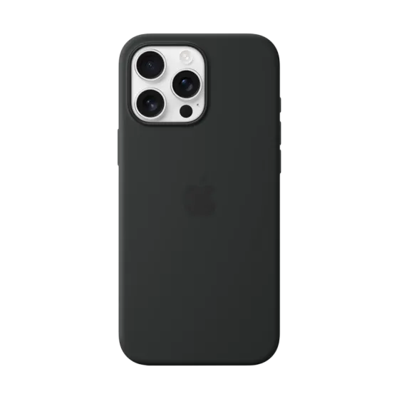 Силіконовий чохол Apple iPhone 16 Pro Max Black