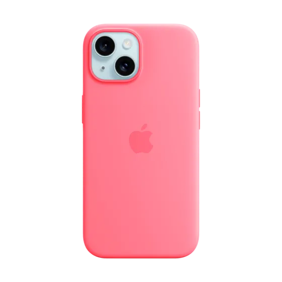 Силіконовий чохол Apple iPhone 15 Pink