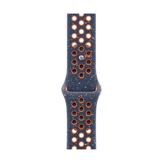 Ремінець Apple Watch 46 мм Blue Flame Nike Sport Band S/M