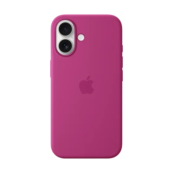 Силіконовий чохол Apple iPhone 16 Fuchsia