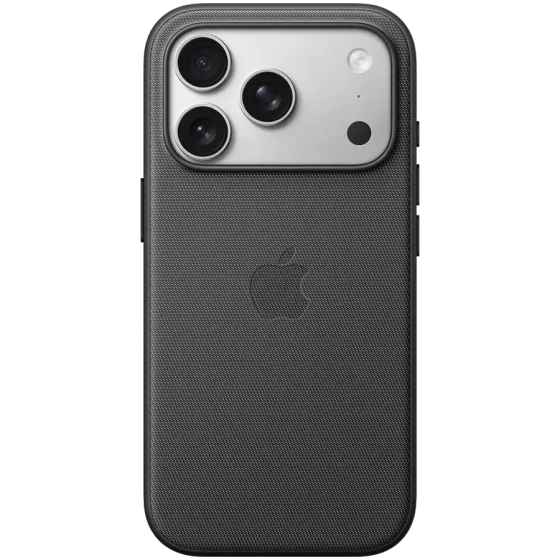 Плетений чохол Premium Silicone Case Full для iPhone 17 Pro Black