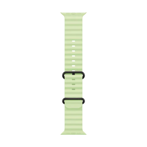 Ремінець Apple Watch 49 мм Neon Green B Ocean Band