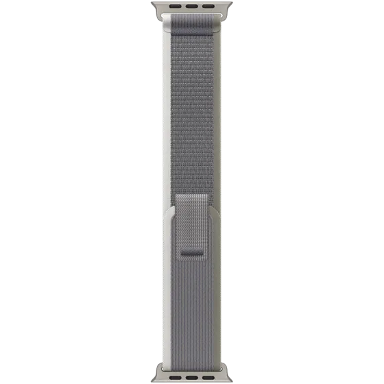 Ремінець Apple Watch 49 мм Green/Gray Trail Loop S/M