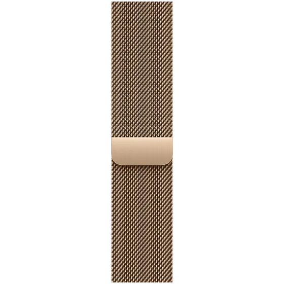 Ремінець Apple Watch 46 мм Gold Milanese Loop M/L